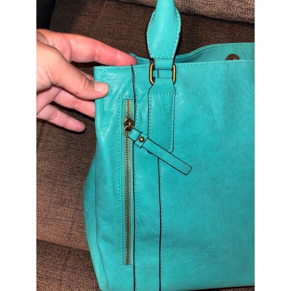 Bueno turquoise purse - Picture 7 of 7